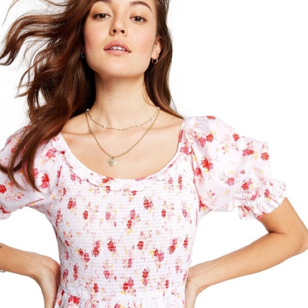 Target LoveShackFancy Cosette Puff Sleeve Dress - Picture 4 of 5